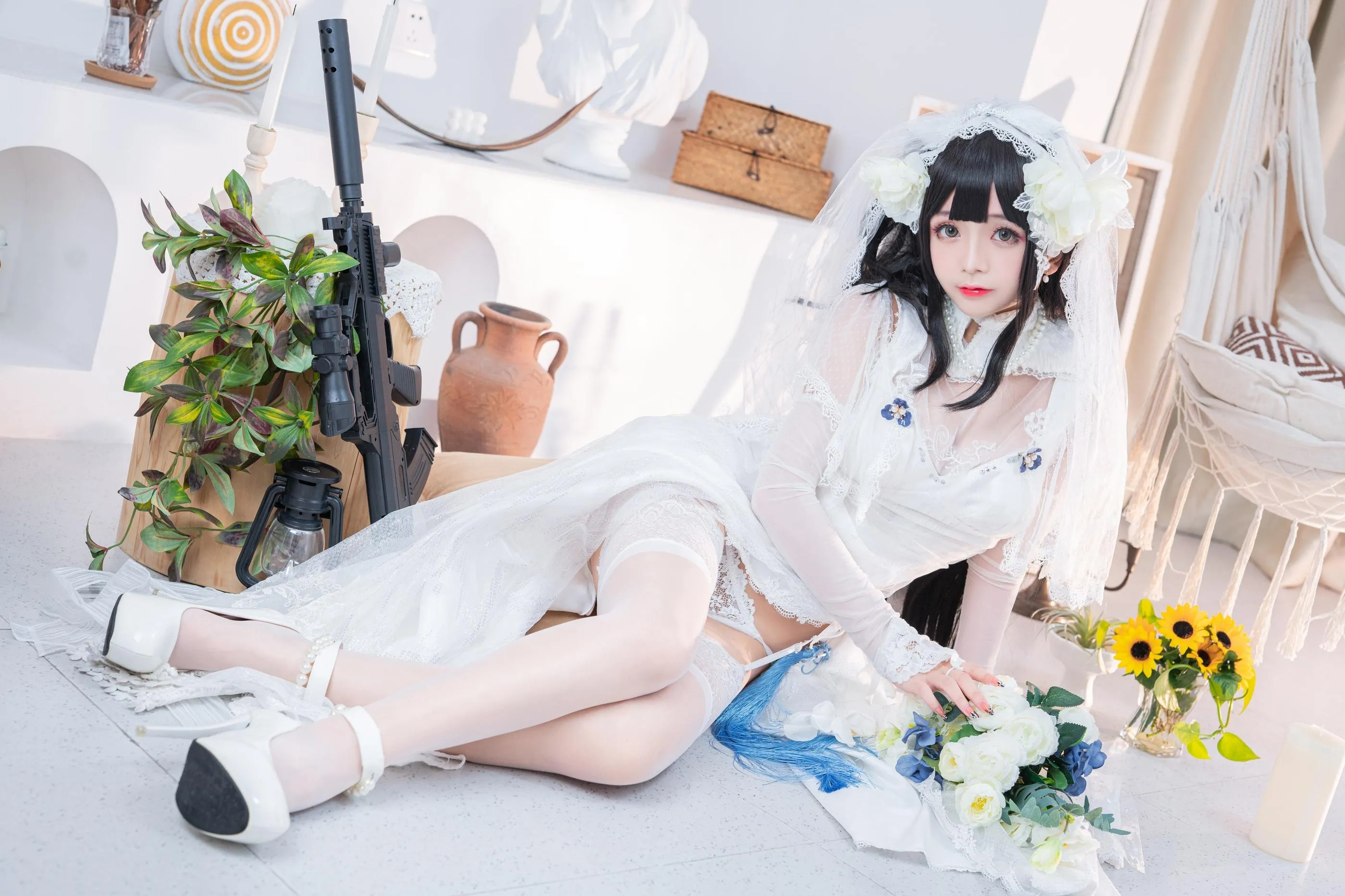 日奈娇 – NO.31 95式婚纱 [52P]插图4